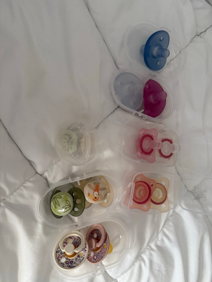 Çok Renkli Bebek Emzik Seti 0-6 Ay - Görsel 5