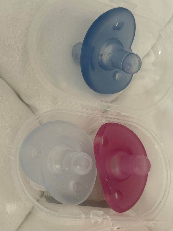 Çok Renkli Bebek Emzik Seti 0-6 Ay - Görsel 4