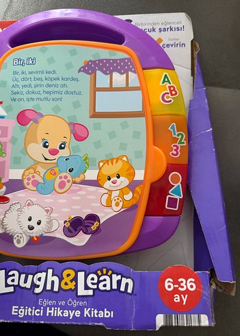 Fisher-Price Eğitici Hikaye Kitabı 6-36 Ay - Görsel 3