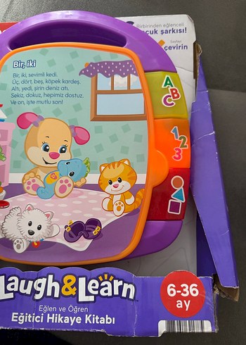 Fisher-Price Eğitici Hikaye Kitabı 6-36 Ay - Görsel 4