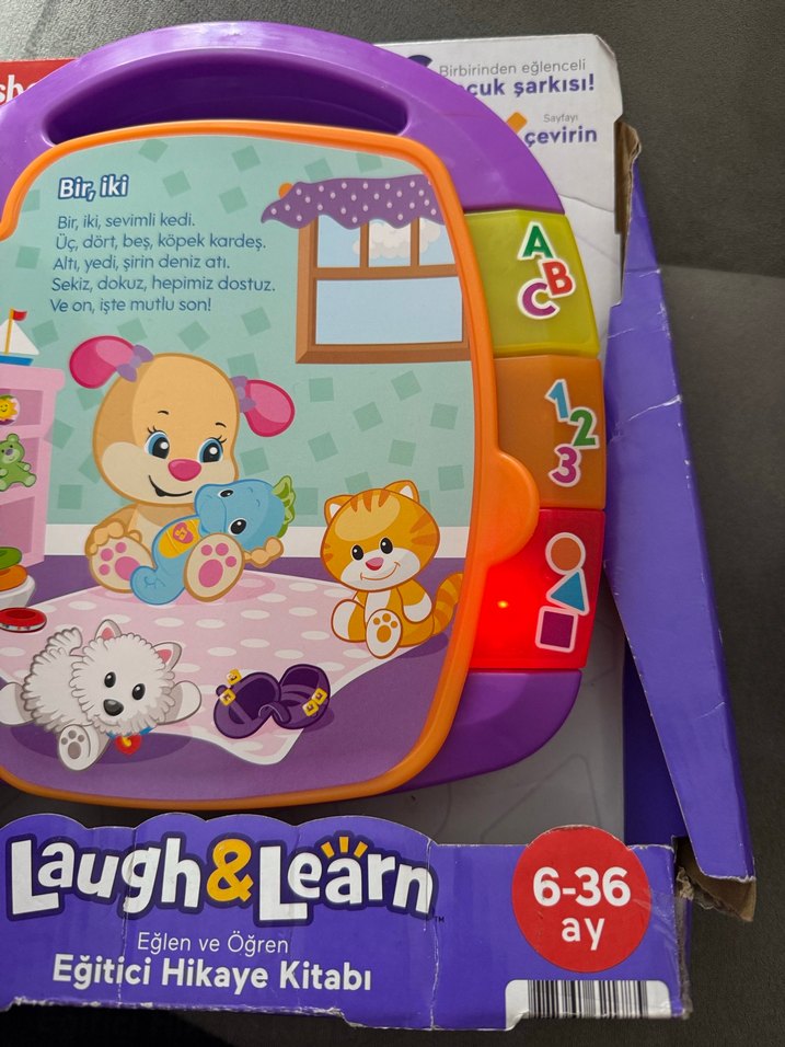 Fisher-Price Eğitici Hikaye Kitabı 6-36 Ay - Görsel 2