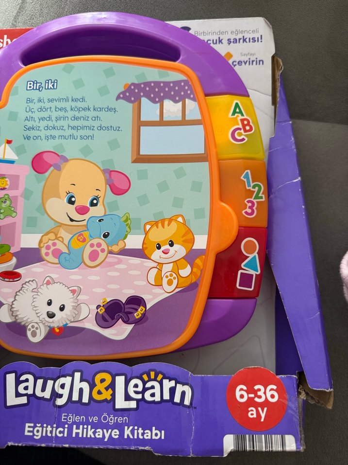 Fisher-Price Eğitici Hikaye Kitabı 6-36 Ay - Görsel 3