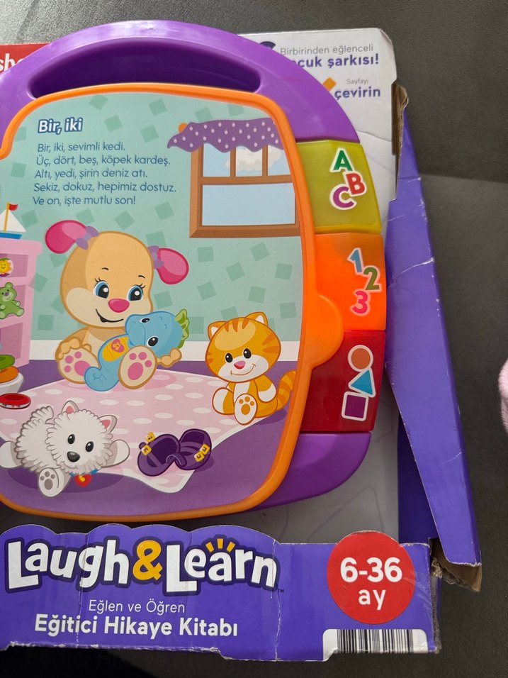 Fisher-Price Eğitici Hikaye Kitabı 6-36 Ay - Görsel 4