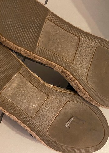 Kadın Lacivert Denim sandalet - Görsel 4