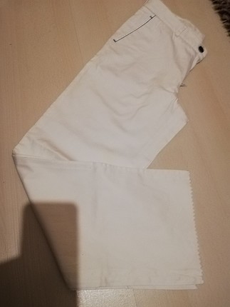 Beyaz çocuk pantolon 