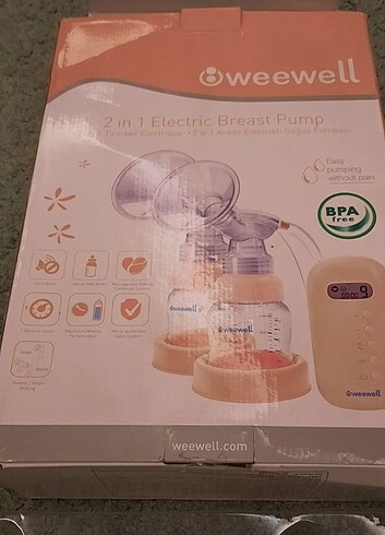 #weewell #sütpompası
