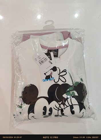 10 Yaş Beden beyaz Renk #mickey #eşofmantakim 10 11