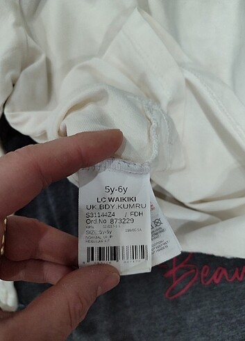 5 Yaş Beden çeşitli Renk LCW ikili body unicorn