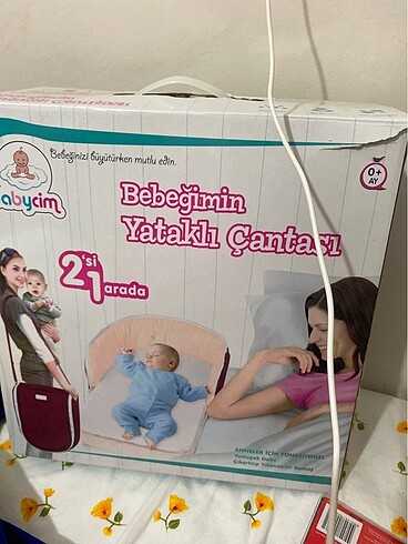  Beden bordo Renk Bebek çantası
