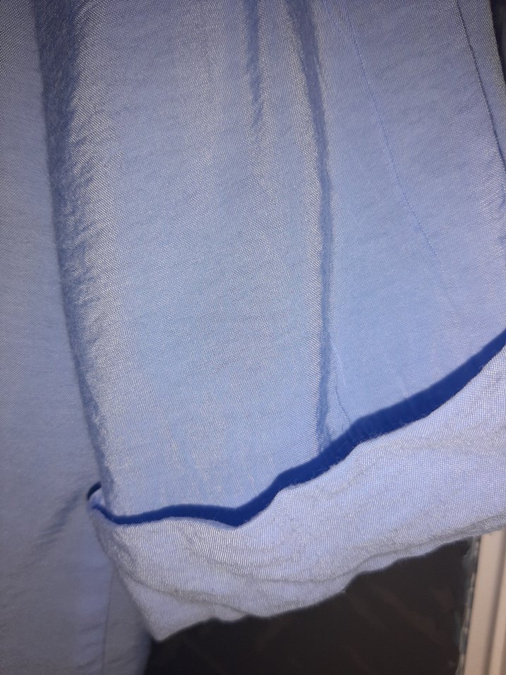 mudo  Mavi Düğmeli Kadın  Gömlek - Görsel 3