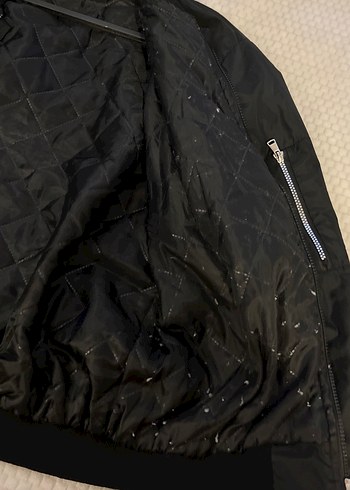 l Beden Siyah bomber ceket