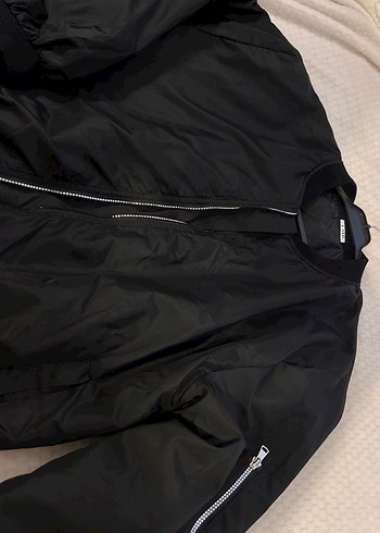 Diğer Siyah bomber ceket