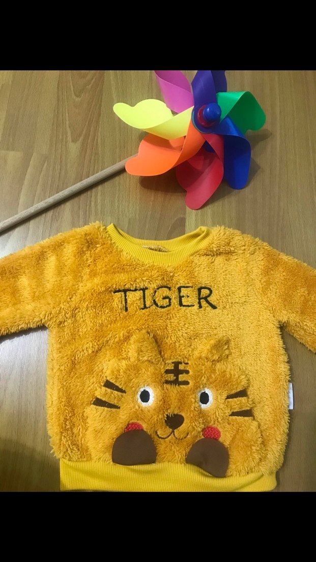 Sarı Kışlık Bebek Takımı - Görsel 2