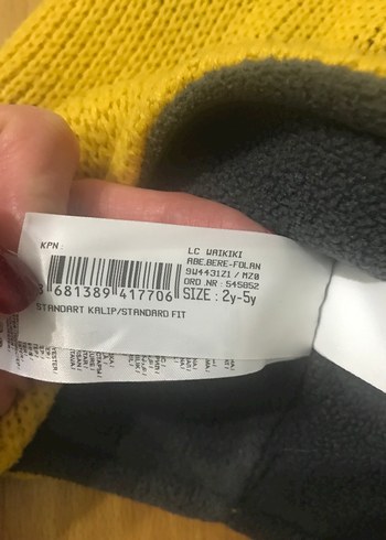 2-5 Yaş Erkek Sevimli Bere - Görsel 2