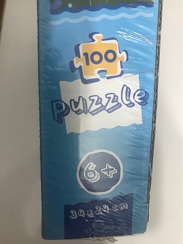  Beden 100 Parça Puzzle SIFIR JELATİNLİ ÜRÜN