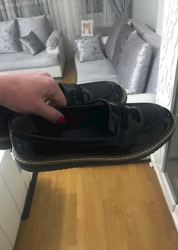 37 Numara Kadın Loafer Ayakkabı - Görsel 3