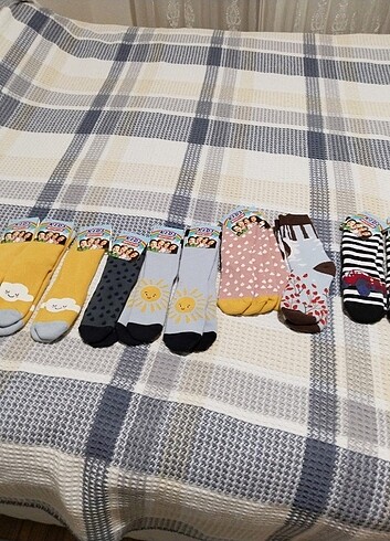 Havlu çorap 4 adet dikişsiz ihraç - Görsel 2