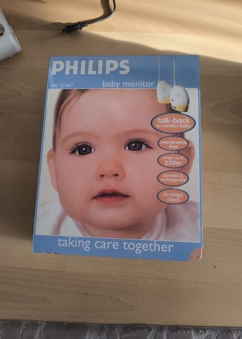 Beyaz Philips Bebek Monitörü - Görsel 3