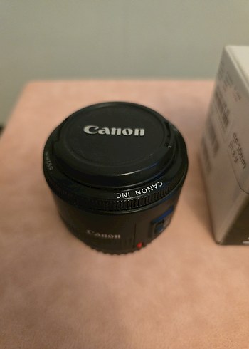 Canon EF 50mm f/1.8 II Lens Siyah - Görsel 2