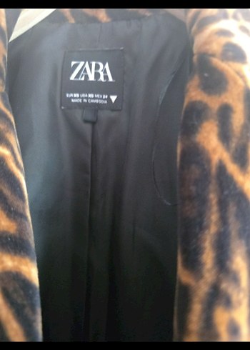 Zara leopar ceket - Görsel 2