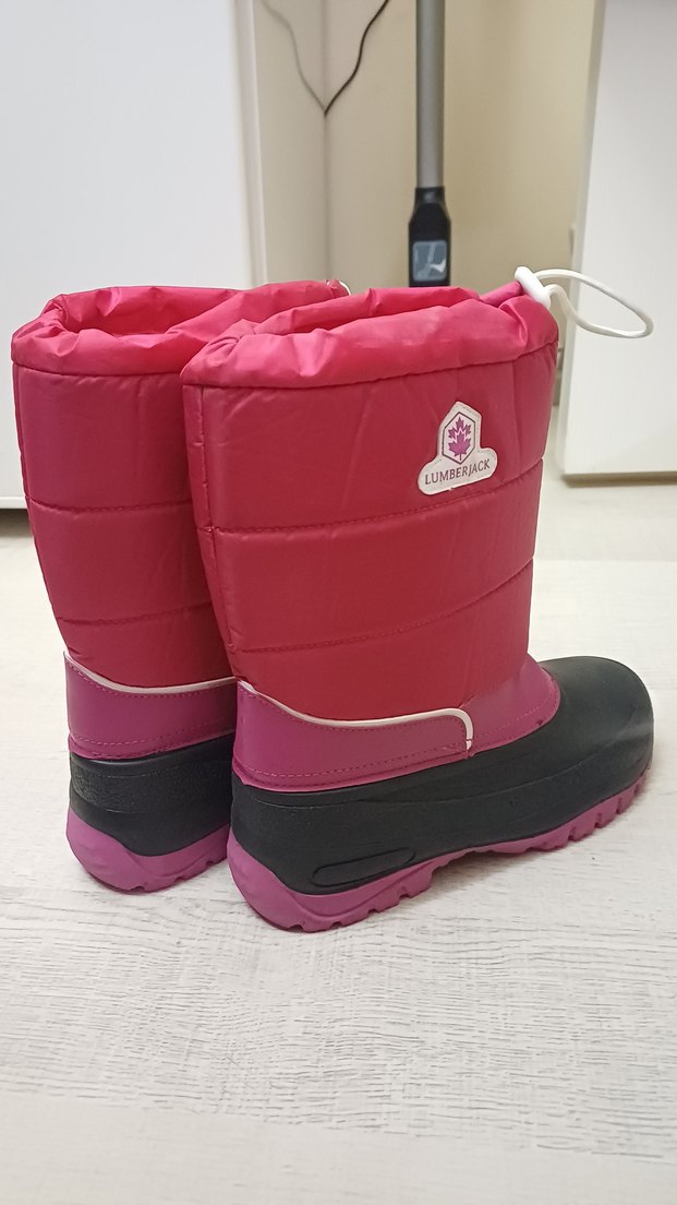 Kız Çocuk Pembe Kışlık bot - Görsel 3