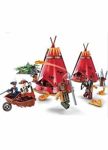 Blx cowboy seti 348 parça 