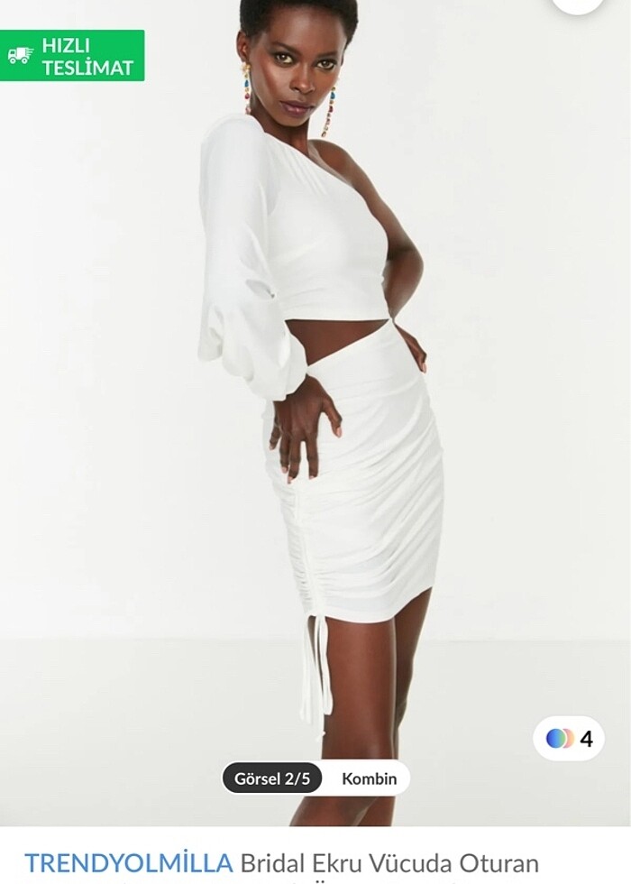 Trendyol elbise - Görsel 4