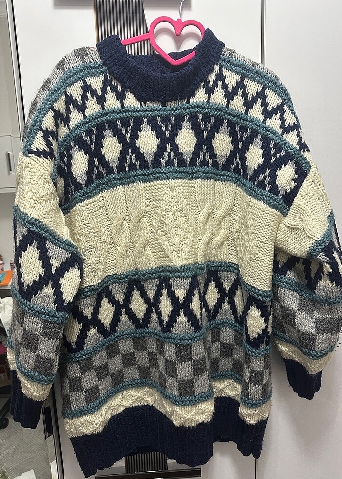 Vintage kazak - Görsel 2