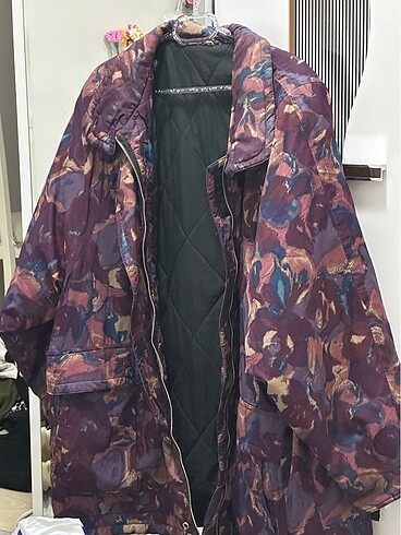 xl Beden Vintage mevsimlik mont