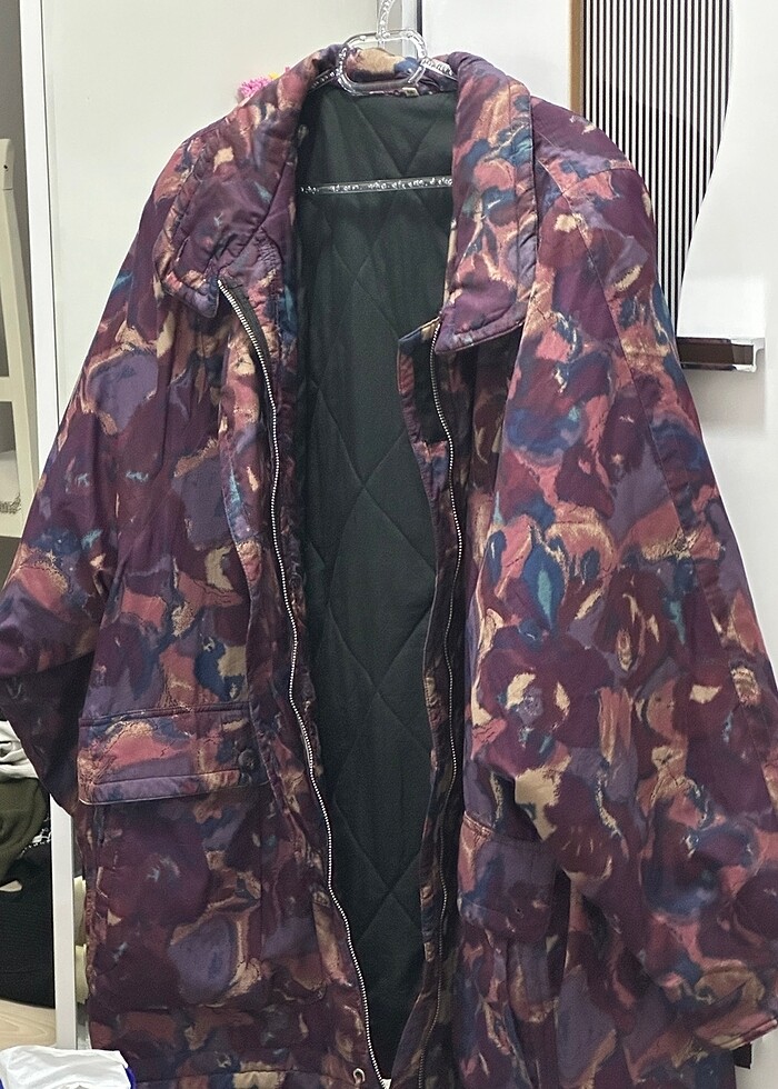 Vintage mevsimlik mont - Görsel 4