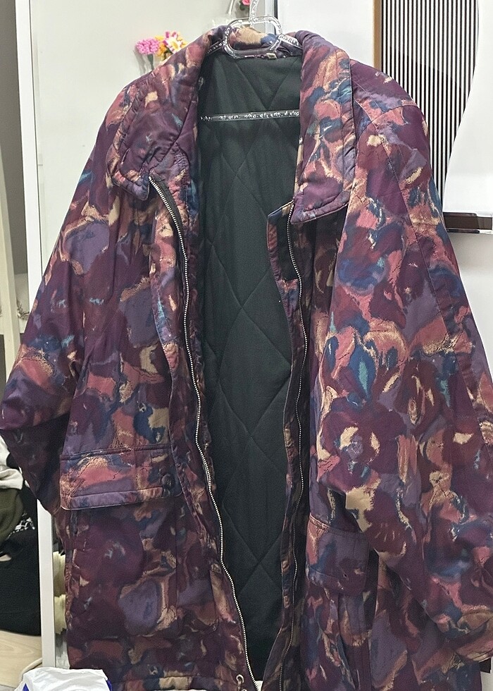 Vintage mevsimlik mont - Görsel 3