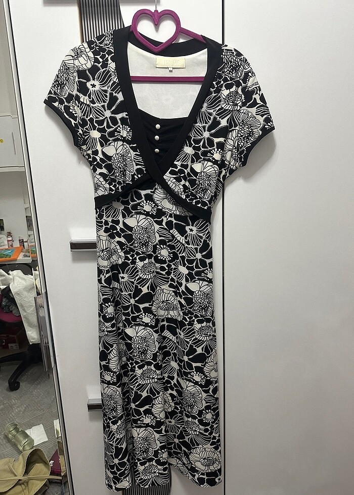 Şık yazlık elbise - Görsel 2