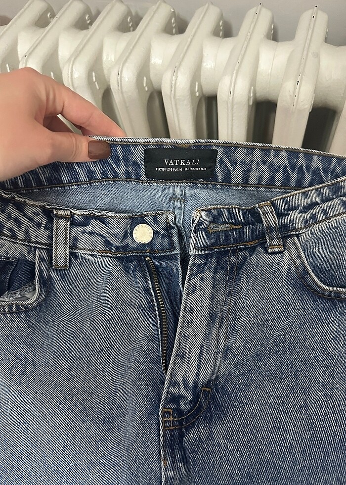 Vatkalı jean - Görsel 3