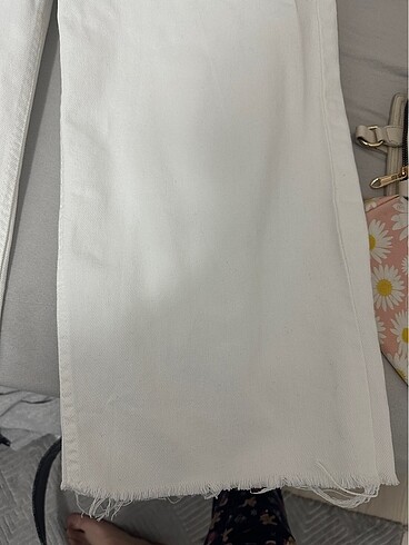 Beyaz yazlık jean - Görsel 5