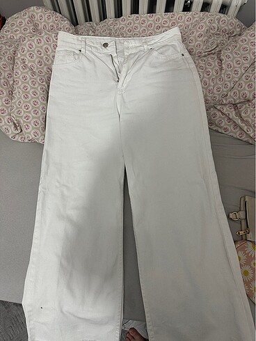 Beyaz yazlık jean - Görsel 6