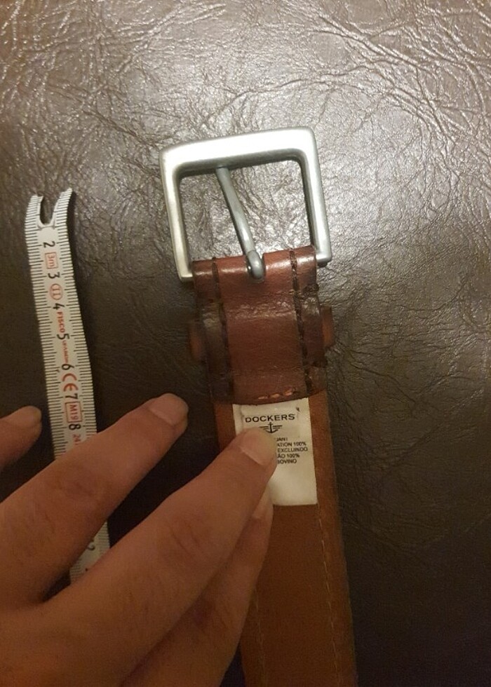 Dockers kemer ölçüler fotoda - Görsel 2