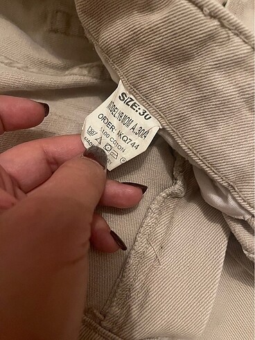 30 Beden Kot pantolon