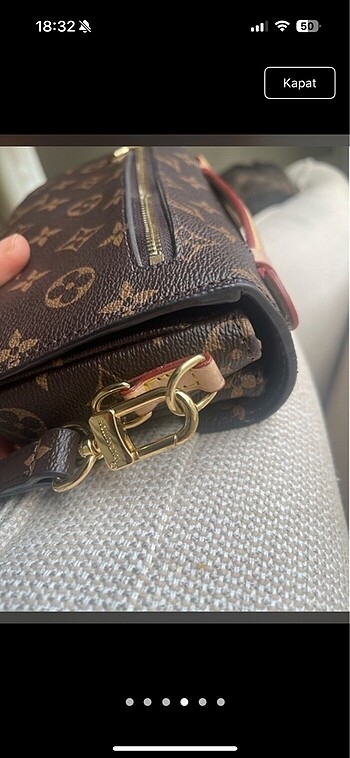 Beden kahverengi Renk Louis vuitton çanta