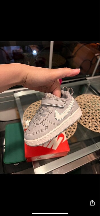 22 Beden gri Renk Nike spor ayakkabı