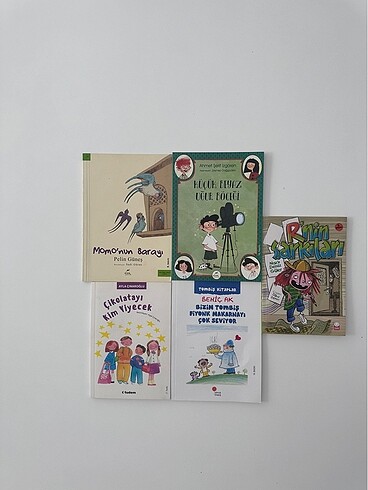 Momonun sarayı çikolatayı kim yiyecek toplam 5 kitap