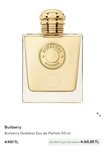 Burberry Goddess 5ml Kadın Parfümü