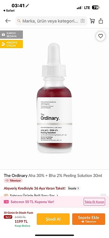 The ordinary kırmızı serum