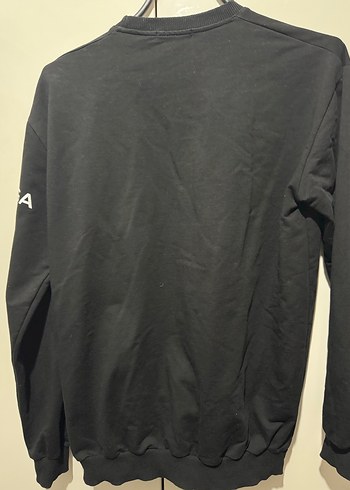 Siyah Baskılı Balenciaga Sweatshirt - Görsel 3