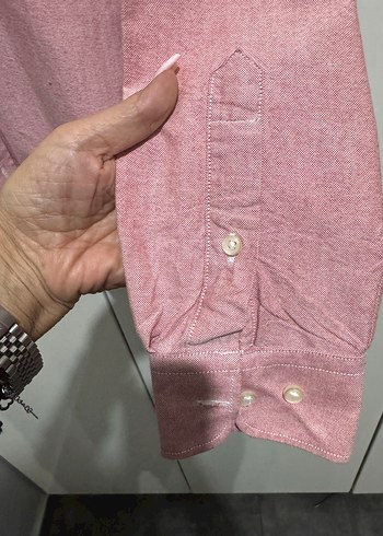 Erkek Gül kurusu  Pamuk Gömlek - Görsel 2