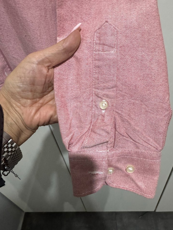 Erkek Gül kurusu  Pamuk Gömlek - Görsel 2