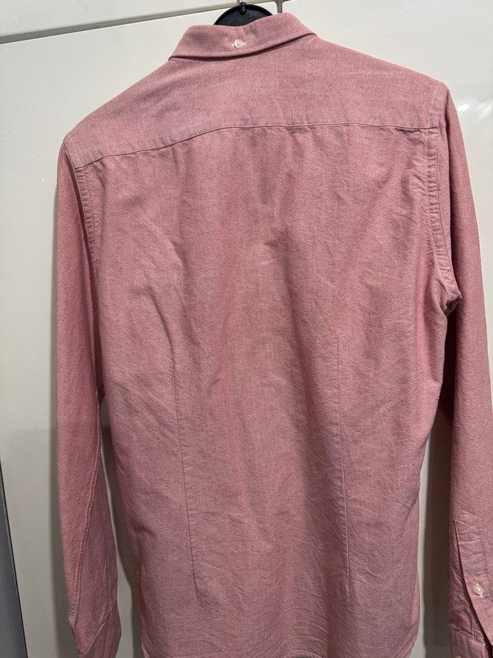 Erkek Gül kurusu  Pamuk Gömlek - Görsel 3