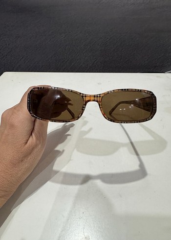 Klasik Elegans Şeffaf Kahverengi Kadın Güneş Gözlüğü - Görsel 3