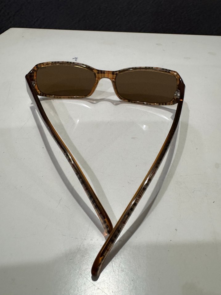 Klasik Elegans Şeffaf Kahverengi Kadın Güneş Gözlüğü - Görsel 2