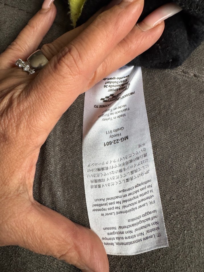 Siyah Kapüşonlu Erkek Sweatshirt - Görsel 5