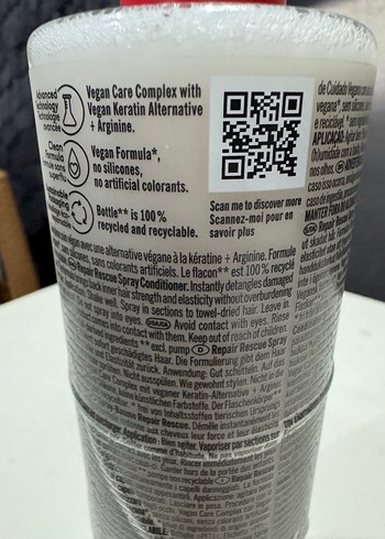 BC Bonacure Acil Kurtarma Sprey Saç Kremi 400ML - Görsel 5